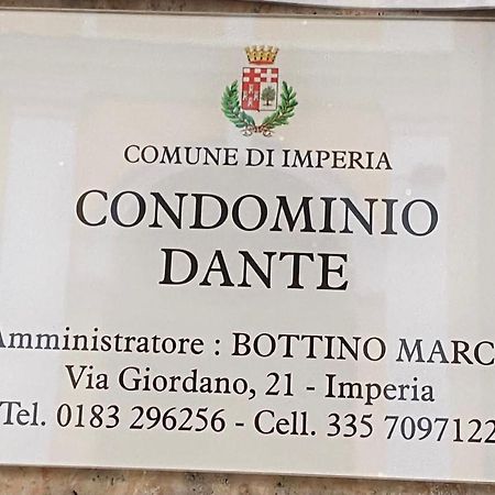 Casa Dante: Oneglia Centro-Marina-Spiagge Lejlighed Imperia Eksteriør billede